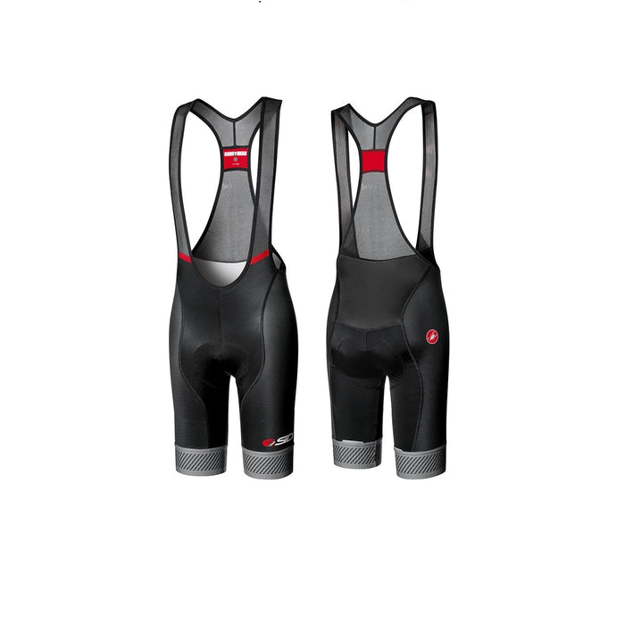 Bib Short de Ciclismo Castelli Competizione Negro con Badana KISS Air2