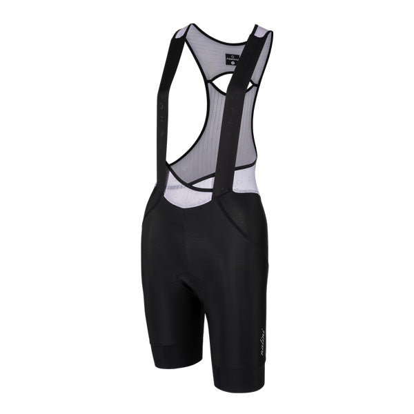 Bib Short de Ciclismo Nalini St. Moritzi para Mujer Negro con Badana 4D Lady Comfort