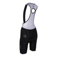 Vista trasera del Bib Short Nalini St. Moritzi para Mujer Negro