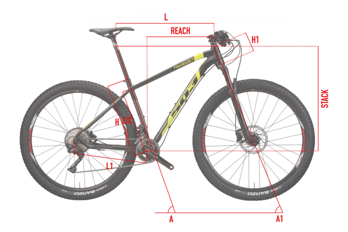 Detalle del cuadro de aluminio de la bicicleta Wilier Triestina MTB