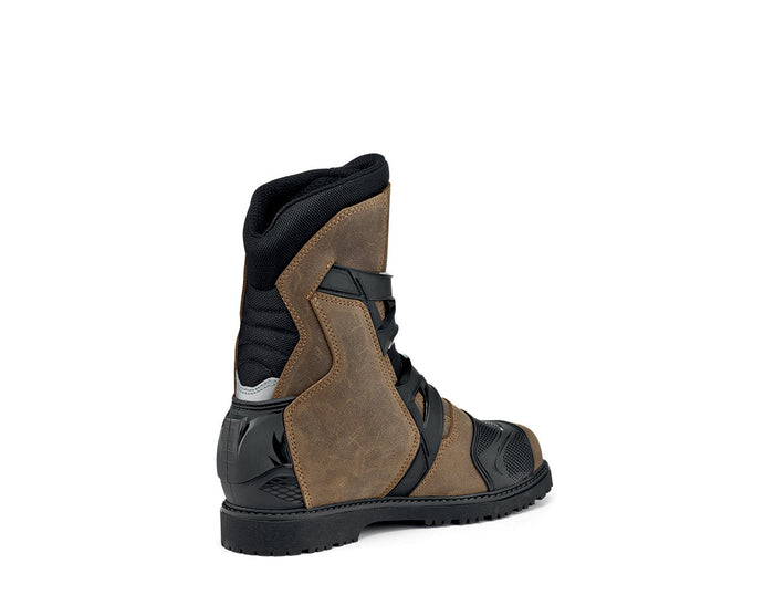 Vista lateral izquierda de las Botas Sidi Adventure 2 Gore-Tex color Tabacco