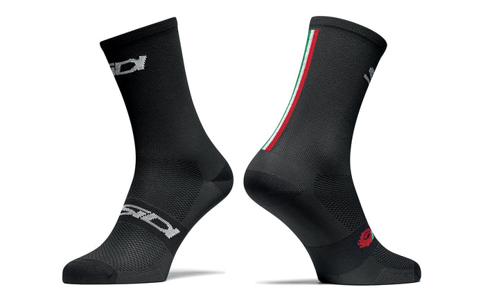 Calcetas Sidi Trace negras para ciclismo con tecnología Q-SKIN en México