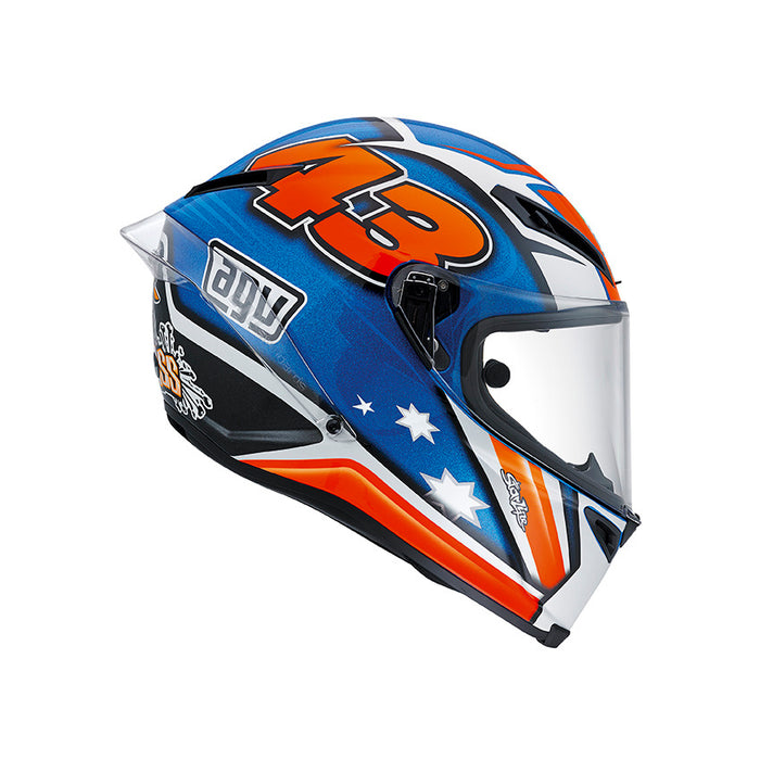 Casco AGV Corsa W Replica Miller 2015 estilo MotoGP