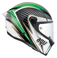 Vista lateral derecha casco AGV Corsa W Racetrack