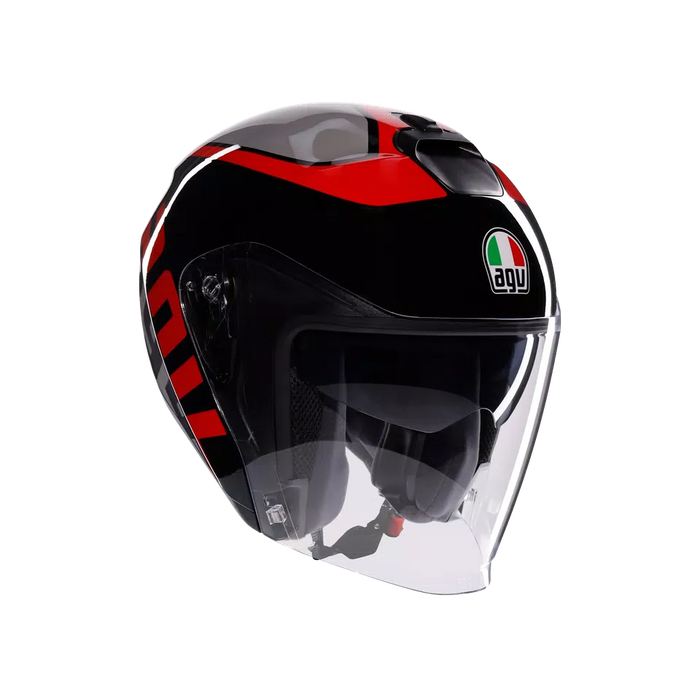 Casco AGV Irides Valenza gris mate para moto urbana