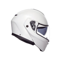 ista lateral derecha casco AGV Streetmodular blanco mate