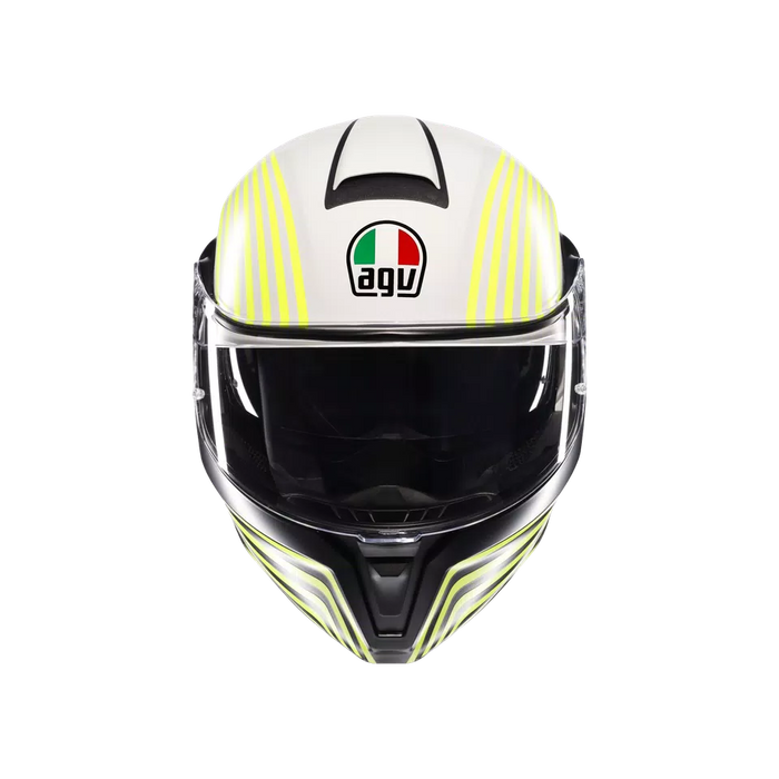 Vista frontal casco modular AGV Streetmodular Iseo