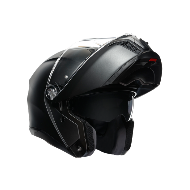 Vista lateral derecha casco AGV Tourmodular negro