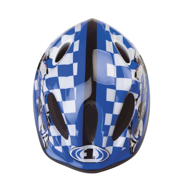 Casco de ciclismo GIST Gran Prix azul aerodinámico
