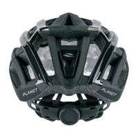 Vista trasera del casco de ciclismo GIST Planet Dark