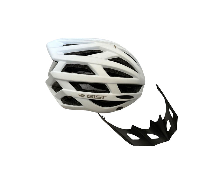 Vista lateral izquierda del casco GIST Planet One Plus blanco Art. 9232