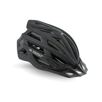 Casco de ciclismo GIST Planet One Plus negro con luz LED integrada