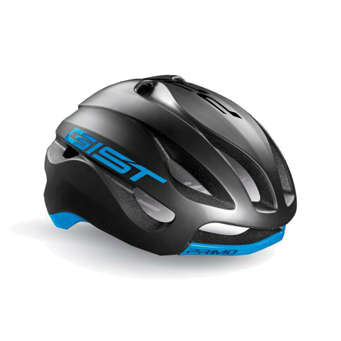Casco de ciclismo GIST Primo azul aerodinámico y ventilado