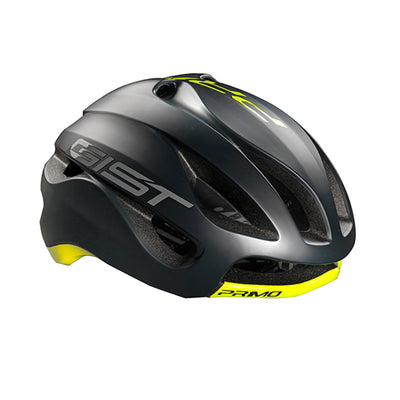 Casco de Ciclismo GIST Primo Negro Amarillo