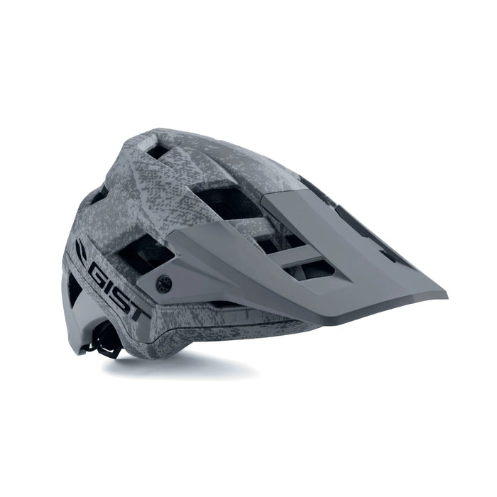 Casco de ciclismo GIST Scrub gris para MTB y Trail
