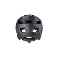 Vista trasera del casco de ciclismo GIST Scrub negro