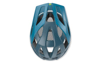 Vista superior del casco Rudy Project Crossway azul océano pacífico mate