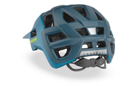 Vista trasera del casco Rudy Project Crossway azul océano pacífico mate