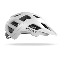 Vista lateral izquierda del casco Rudy Project Crossway blanco