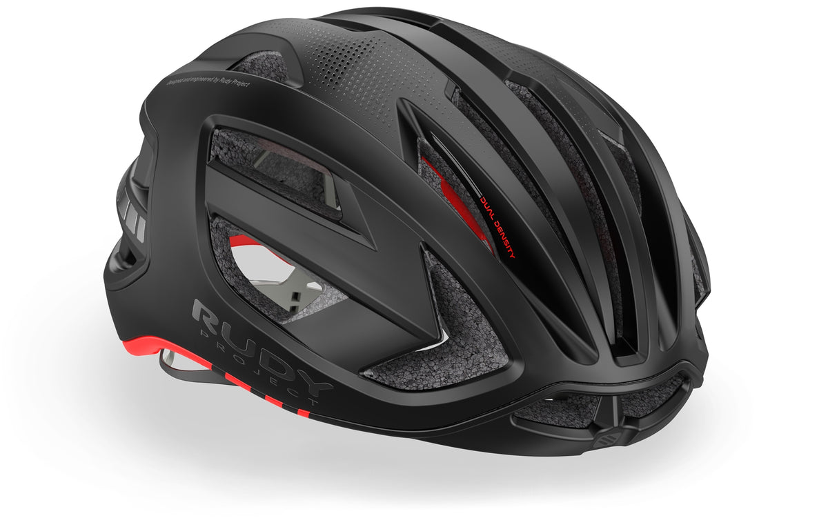 Vista frontal del casco Rudy Project Egos negro mate
