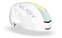 Casco de ciclismo Rudy Project Nytron Pro blanco iridiscente mate para ruta y competición