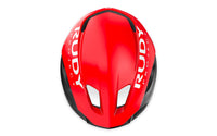 Vista superior del casco Rudy Project Nytron rojo