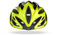 Vista frontal del casco Rudy Project Rush amarillo