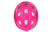 Vista superior del casco Rudy Project Skudo rosa fluorescente mate