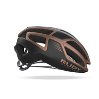 Vista lateral izquierda del casco Rudy Project Spectrum bronze mate