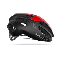 Vista lateral izquierda del casco Rudy Project Spectrum rojo mate