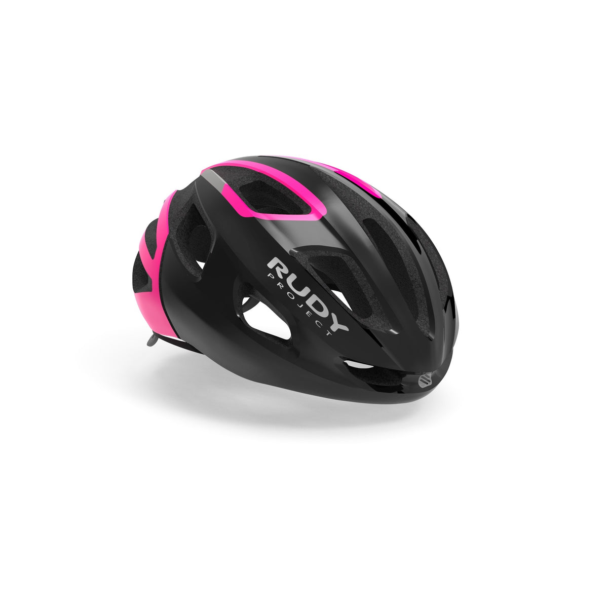 Casco de ciclismo Rudy Project Strym rosa brillante para ruta y gravel