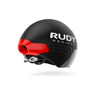 Vista lateral derecha del casco Rudy Project The Wing negro mate