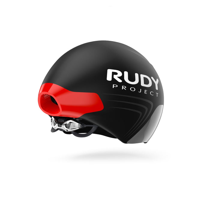 Vista lateral derecha del casco Rudy Project The Wing negro mate