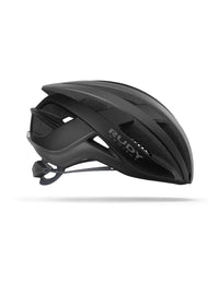Vista lateral izquierda del casco Rudy Project Venger titanio negro