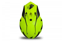 Casco Cross Moto Infantil UFO HE191 Amarillo Fluo - CIAO ITALIA
