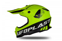 Casco Cross Moto Infantil UFO HE191 Amarillo Fluo - CIAO ITALIA