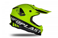 Casco Cross Moto Infantil UFO HE191 Amarillo Fluo - CIAO ITALIA