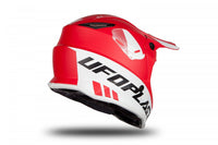 Casco Cross Moto Infantil UFO HE191 Rojo Blanco - CIAO ITALIA