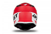 Casco Cross Moto Infantil UFO HE191 Rojo Blanco - CIAO ITALIA