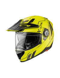 Casco modular para moto Premier X-Trail XT Fluo amarillo fluorescente adventure touring