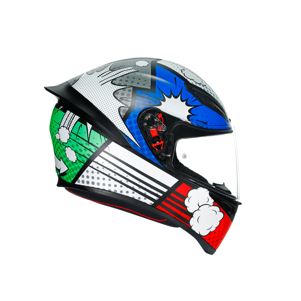 casco para moto agv k1 s bang matt italy blue en México