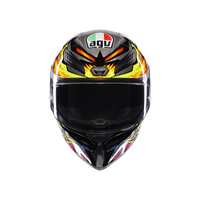 casco para moto agv k1 s bezzecchi 2023 vista frontal