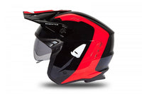 casco moto jet ufo sheratan lado izquierdo