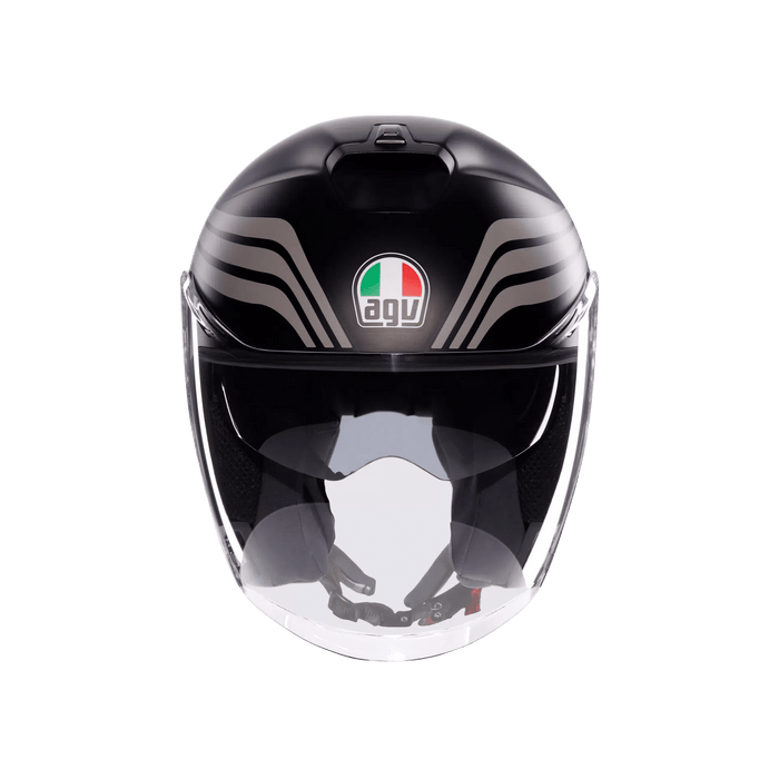 Casco para Moto AGV Irides Bologna Negro Mate Tricolor - CIAO ITALIA