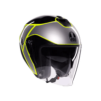 Casco para Moto AGV Irides Davao Amarillo Flúor - CIAO ITALIA