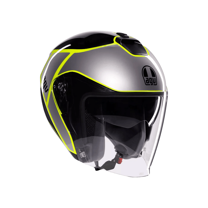Casco para Moto AGV Irides Davao Amarillo Flúor - CIAO ITALIA