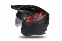Casco para Moto Jet UFO Sheratan Negro Mate - CIAO ITALIA