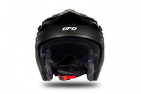 Casco para Moto Jet UFO Sheratan Negro Mate - CIAO ITALIA