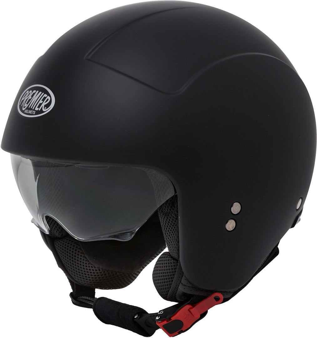 Casco para Moto Premier Rocker U9 BM Negro Jet - CIAO ITALIA