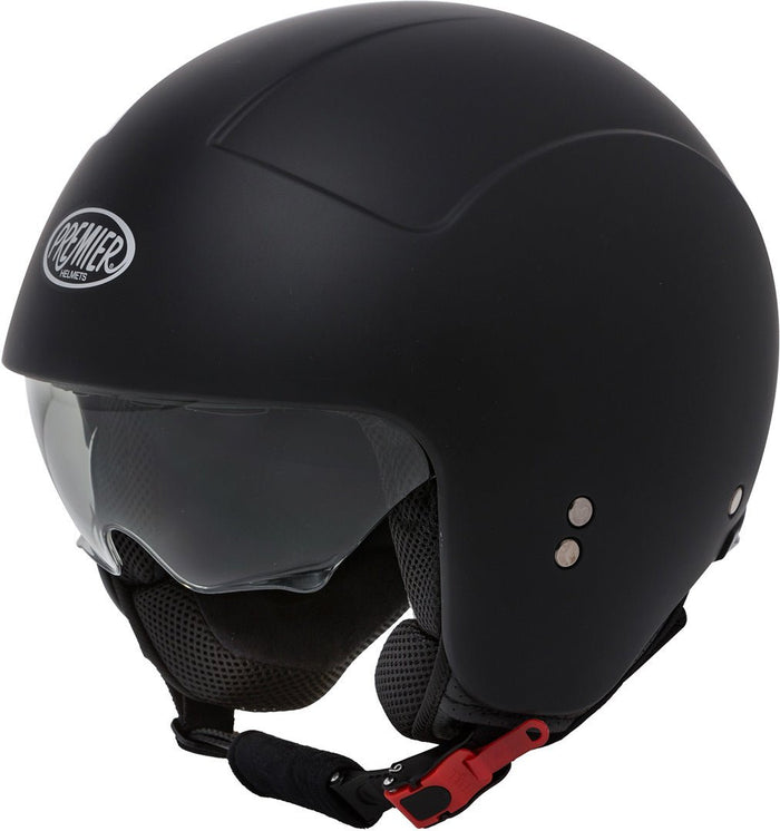 Casco para Moto Premier Rocker U9 BM Negro Jet - CIAO ITALIA